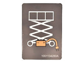 1001134280 Decal, Charger Label | JLG